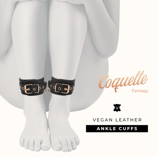 COQUETTE CHIC DESIRE - CHEVILLES FANTAISIE AVEC DOUBLURE EN NÉOPRÈNE-COQUETTE FANTASY-sextoys-lingerie-bdsm-hygiène-sexshop