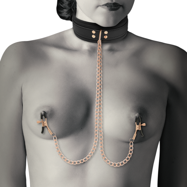 COQUETTE - CHIC DESIRE COLLIER PINCE  TIP FANTAISIE AVEC DOUBLURE EN NÉOPRÈNE-COQUETTE FANTASY-sextoys-lingerie-bdsm-hygiène-sexshop