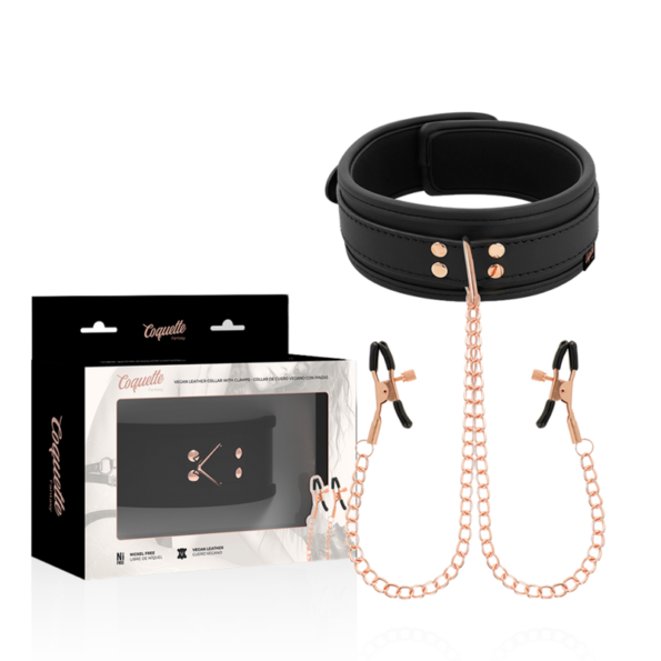 COQUETTE - CHIC DESIRE COLLIER PINCE  TIP FANTAISIE AVEC DOUBLURE EN NÉOPRÈNE-COQUETTE FANTASY-sextoys-lingerie-bdsm-hygiène-sexshop