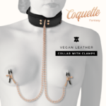 COQUETTE – CHIC DESIRE COLLIER PINCE  TIP FANTAISIE AVEC DOUBLURE EN NÉOPRÈNE