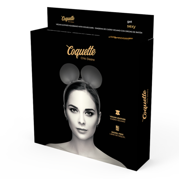 COQUETTE - CHIC DESIRE SERRE-TÊTE AVEC OREILLES DE SOURIS-COQUETTE ACCESSORIES-sextoys-lingerie-bdsm-hygiène-sexshop