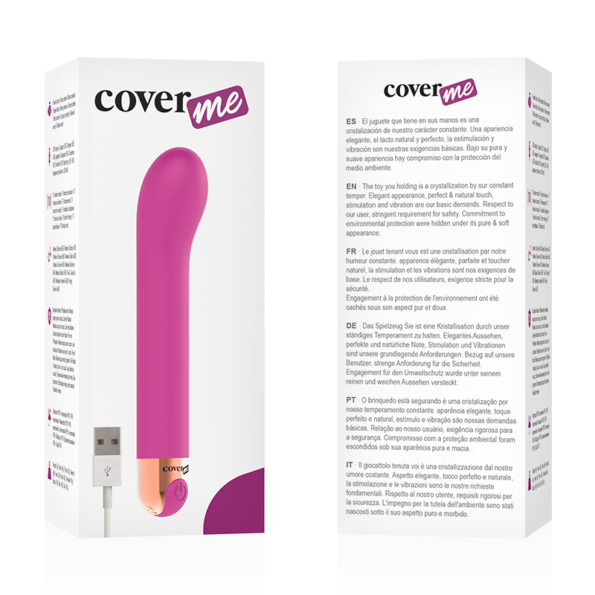 COVERME - VIBRATEUR POINT G 10 VITESSES-COVERME-sextoys-lingerie-bdsm-hygiène-sexshop