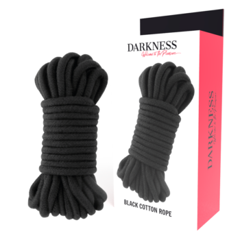 DARKNESS - CORDE JAPONAISE 5 M NOIRE-DARKNESS BONDAGE-sextoys-lingerie-bdsm-hygiène-sexshop