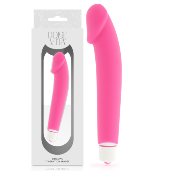 DOLCE VITA - REALISTIC PINK SILICONE-DOLCE VITA-sextoys-lingerie-bdsm-hygiène-sexshop