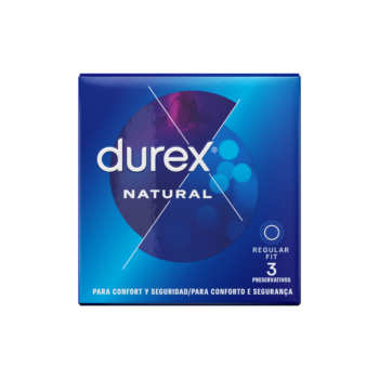 DUREX - CLASSIQUE NATUREL 3 UNITÉS-DUREX CONDOMS-sextoys-lingerie-bdsm-hygiène-sexshop