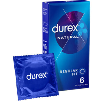 DUREX - CLASSIQUE NATUREL 6 UNITÉS-DUREX CONDOMS-sextoys-lingerie-bdsm-hygiène-sexshop