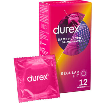 DUREX - DAME PLACER 12 UNITÉS-DUREX CONDOMS-sextoys-lingerie-bdsm-hygiène-sexshop
