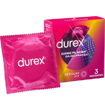 DUREX - DAME PLACER 3 UNITÉS-DUREX CONDOMS-sextoys-lingerie-bdsm-hygiène-sexshop