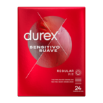 DUREX – DOUX ET SENSIBLE 24 UNITÉS