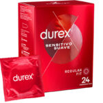 DUREX - DOUX ET SENSIBLE 24 UNITÉS-DUREX CONDOMS-sextoys-lingerie-bdsm-hygiène-sexshop