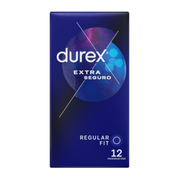 DUREX - EXTRA SÉGURO 12 UNITÉS-DUREX CONDOMS-sextoys-lingerie-bdsm-hygiène-sexshop