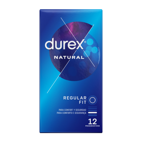 DUREX - NATUREL PLUS 12 UNITÉS-DUREX CONDOMS-sextoys-lingerie-bdsm-hygiène-sexshop