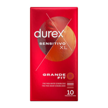 DUREX - PRÉSERVATIFS SENSIBLES XL 10 UNITÉS-DUREX CONDOMS-sextoys-lingerie-bdsm-hygiène-sexshop