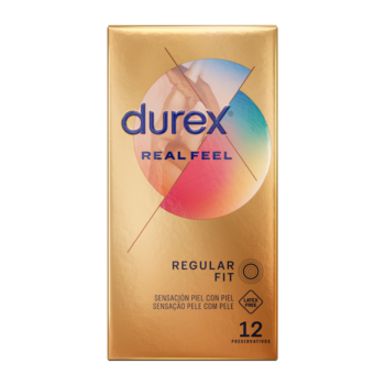 DUREX - REAL FEEL 12 UNITÉS-DUREX CONDOMS-sextoys-lingerie-bdsm-hygiène-sexshop