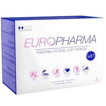 EUROPHARMA - TAMPONS D'ACTION 6 UNITÉS-EUROPHARMA-sextoys-lingerie-bdsm-hygiène-sexshop