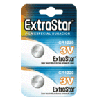 EXTRASTAR - CR1220 PACK 3V 2 BATTERIES-EXTRASTAR-sextoys-lingerie-bdsm-hygiène-sexshop