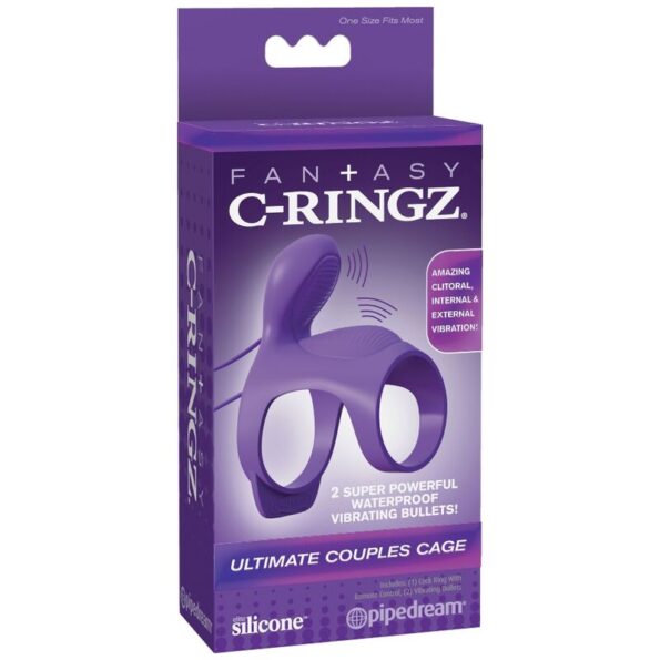 FANTASY C-RINGZ - CAGE POUR COUPLES ULTIMATE-FANTASY C-RINGZ-sextoys-lingerie-bdsm-hygiène-sexshop