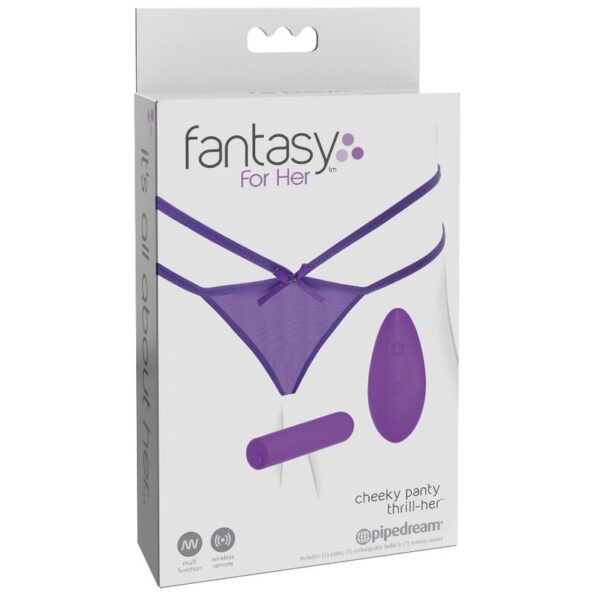 FANTASY FOR HER - CHEEKY PANTY THRILL-HER-FANTASY FOR HER-sextoys-lingerie-bdsm-hygiène-sexshop