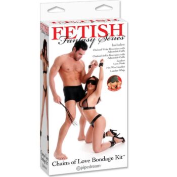 FETISH FANTASY SERIES - KIT DE BONDAGE CHAÎNES DAMOUR-FETISH FANTASY SERIES-sextoys-lingerie-bdsm-hygiène-sexshop