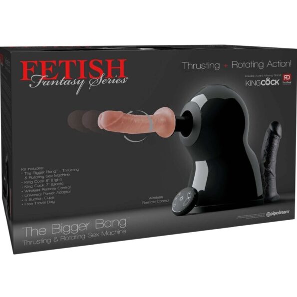 FETISH FANTASY SERIES - SEX MACHINE PLUS GRANDE ROTATION ET POUSSE DE BANG-FETISH FANTASY SERIES-sextoys-lingerie-bdsm-hygiène-sexshop