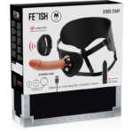 FETISH SUBMISSIVE CYBER STRAP – HARNAIS AVEC GODE ET TÉLÉCOMMANDE BULLET TECHNOLOGIE WATCHME M