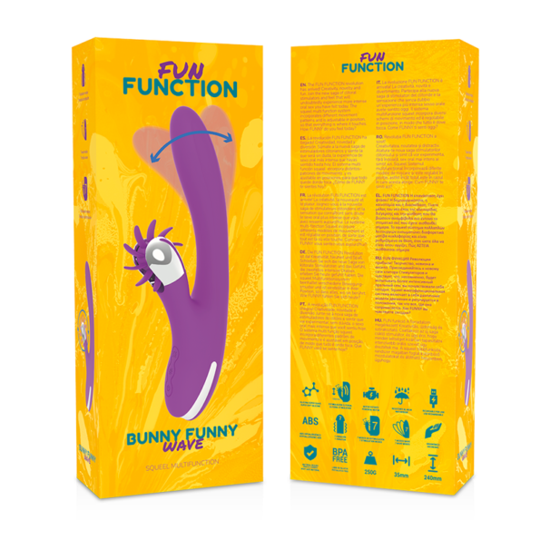 FUN FUNCTION - BUNNY FUNNY WAVE 2.0-FUN FUNCTION-sextoys-lingerie-bdsm-hygiène-sexshop