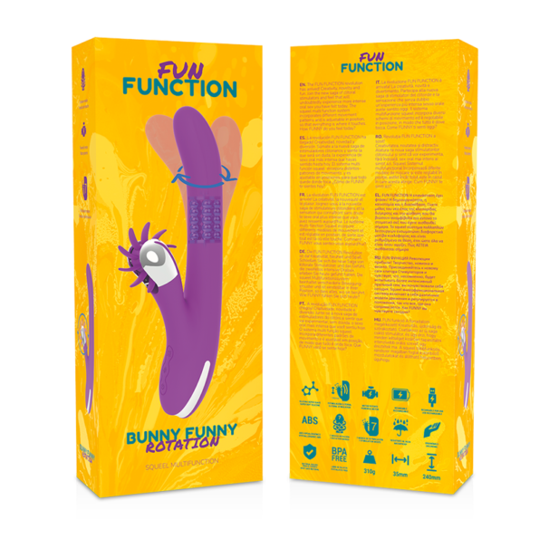 FUN FUNCTION - ROTATION DRÔLE DE LAPIN 2.0-FUN FUNCTION-sextoys-lingerie-bdsm-hygiène-sexshop