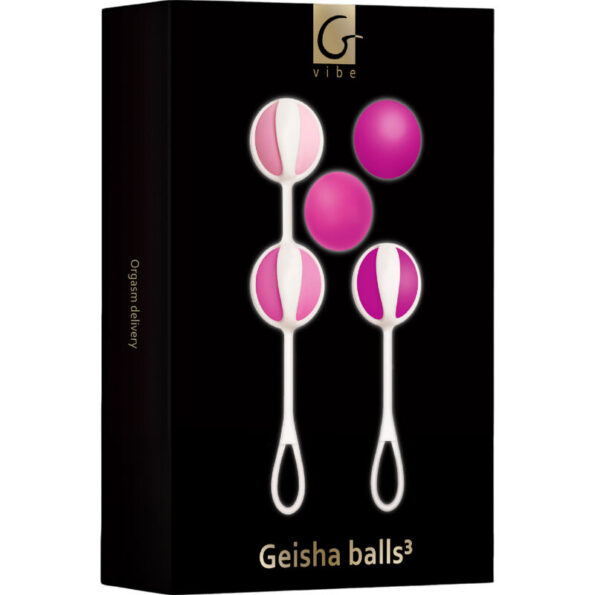 G-VIBE - SET 5 BOULES DE GEISHA3 ROSE-G-VIBE-sextoys-lingerie-bdsm-hygiène-sexshop