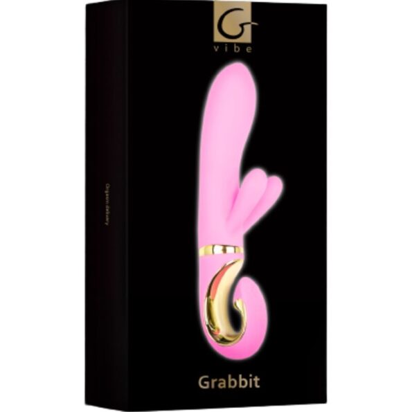 G-VIBE - VIBRATEUR G-RABBIT ROSE RAMPANT BUNNY-G-VIBE-sextoys-lingerie-bdsm-hygiène-sexshop