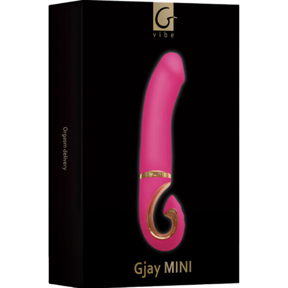 G-VIBE - VIBRATEUR GJAY MINI ROSE EN SILICONE-G-VIBE-sextoys-lingerie-bdsm-hygiène-sexshop
