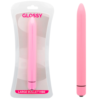 GLOSSY SLIM - VIBRATEUR ROSE-GLOSSY-sextoys-lingerie-bdsm-hygiène-sexshop