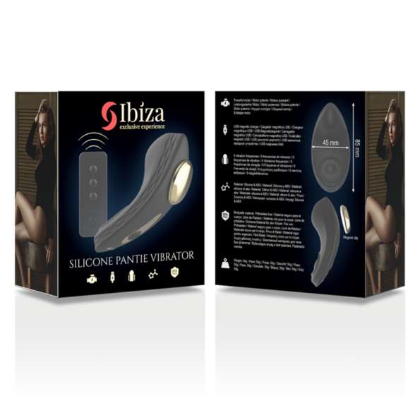 IBIZA - TÉLÉCOMMANDE VIBRATEUR PANTIE EN SILICONE-IBIZA TECHNOLOGY-sextoys-lingerie-bdsm-hygiène-sexshop