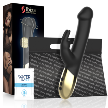 IBIZA - VIBRATEUR LAPIN ROTATIF-IBIZA TECHNOLOGY-sextoys-lingerie-bdsm-hygiène-sexshop