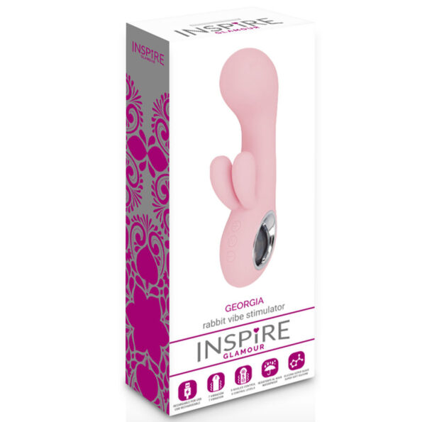 INSPIRE GLAMOUR - GEORGIA VIBRATOR ROSE-INSPIRE-sextoys-lingerie-bdsm-hygiène-sexshop
