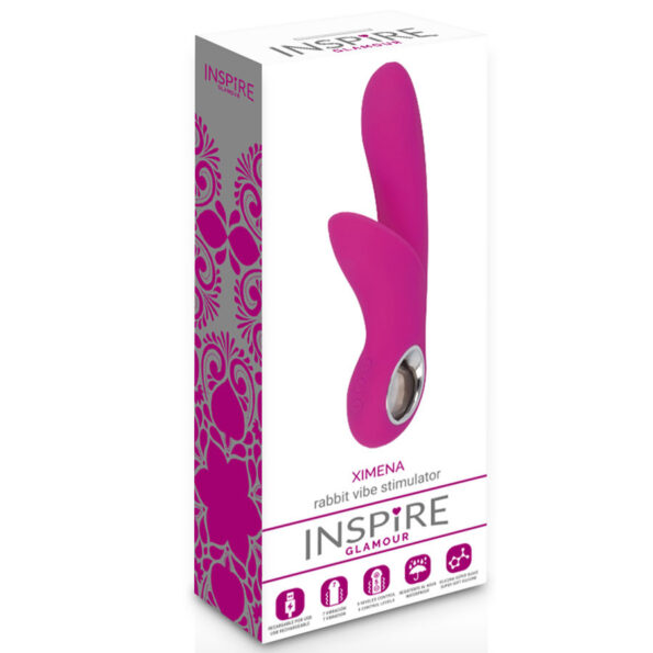 INSPIRE GLAMOUR - XIMENA RABBIT VIOLET-INSPIRE-sextoys-lingerie-bdsm-hygiène-sexshop