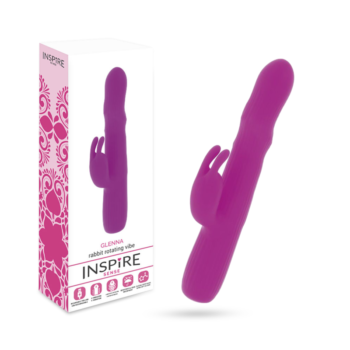 INSPIRE SENSE - GLENNA VIBRATOR RABBIT PURPLE-INSPIRE-sextoys-lingerie-bdsm-hygiène-sexshop