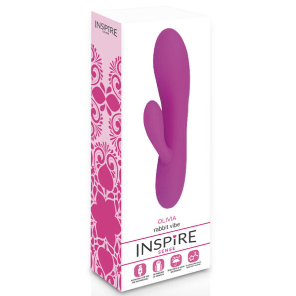 INSPIRE SENSE - OLIVIA RABBIT VIOLET-INSPIRE SENSE-sextoys-lingerie-bdsm-hygiène-sexshop
