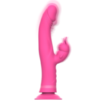 INTENSE – VIBRATEUR JULIO RABBIT SILICONE ROSE