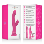 INTENSE – VIBRATEUR JULIO RABBIT SILICONE ROSE