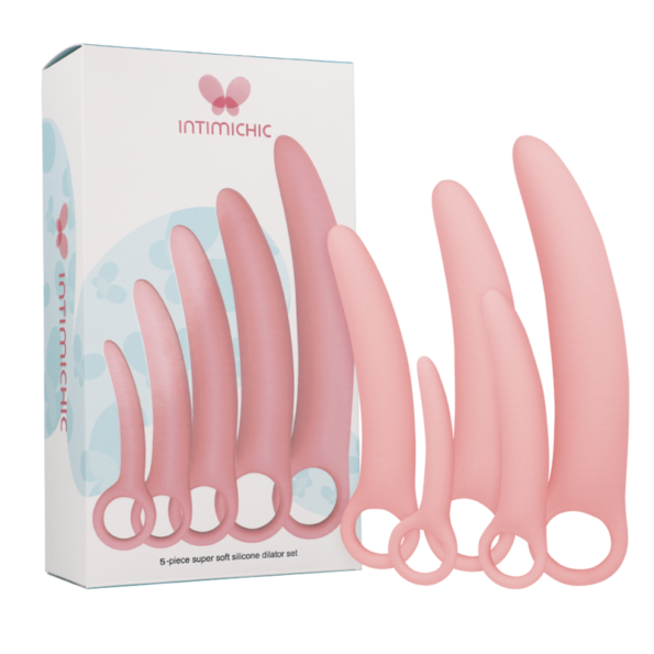 INTIMICHIC - DILATEUR SILICONE 5 PCS-INTIMICHIC-sextoys-lingerie-bdsm-hygiène-sexshop