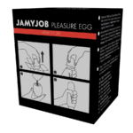 JAMYJOB – MASTURBATEUR EGG NOIR VERSION DISCRETT