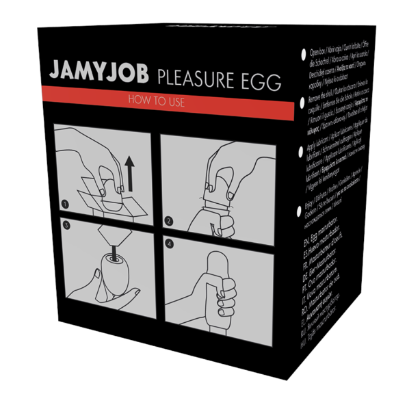 JAMYJOB - MASTURBATEUR EGG NOIR VERSION DISCRETT-JAMYJOB-sextoys-lingerie-bdsm-hygiène-sexshop