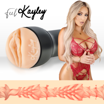 KIIROO - FEEL KAYLEY GUNNER STARS COLLECTION STROKERS-KIIROO-sextoys-lingerie-bdsm-hygiène-sexshop