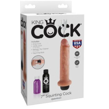 KING COCK - 17.8 CM GODE ÉJACULANTE-KING COCK-sextoys-lingerie-bdsm-hygiène-sexshop