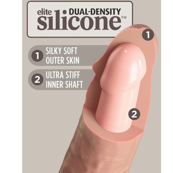 KING COCK - ELITE GODE RÉALISTE EN SILICONE 23 CM-KING COCK-sextoys-lingerie-bdsm-hygiène-sexshop