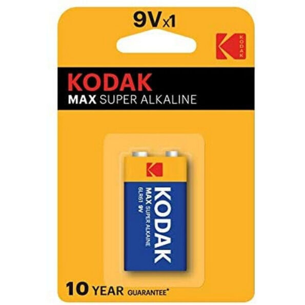 KODAK - MAX PILE ALCALINE 9V LR61-KODAK-sextoys-lingerie-bdsm-hygiène-sexshop