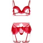 LEG AVENUE – ENSEMBLE TROIS PIÈCES SOUTIEN-GORGE