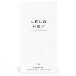 LELO - BOÎTE DE PRÉSERVATIFS HEX 12 UNITÉS-LELO-sextoys-lingerie-bdsm-hygiène-sexshop