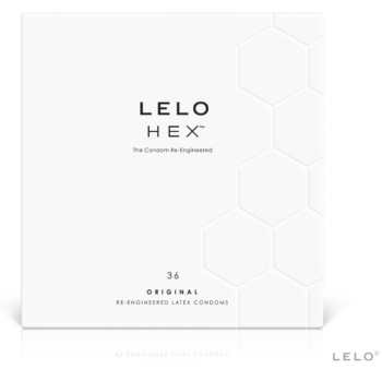 LELO - BOÎTE DE PRÉSERVATIFS HEX 36 UNITÉS-LELO-sextoys-lingerie-bdsm-hygiène-sexshop