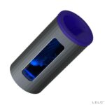 LELO – MASTURBATEUR F1S V2 AVEC TECHNOLOGIE SDK BLEU ET MÉTAL